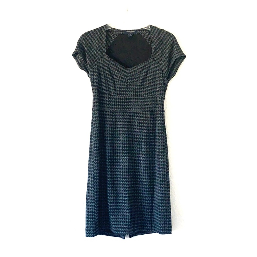 Banana Republic houndstooth dress
